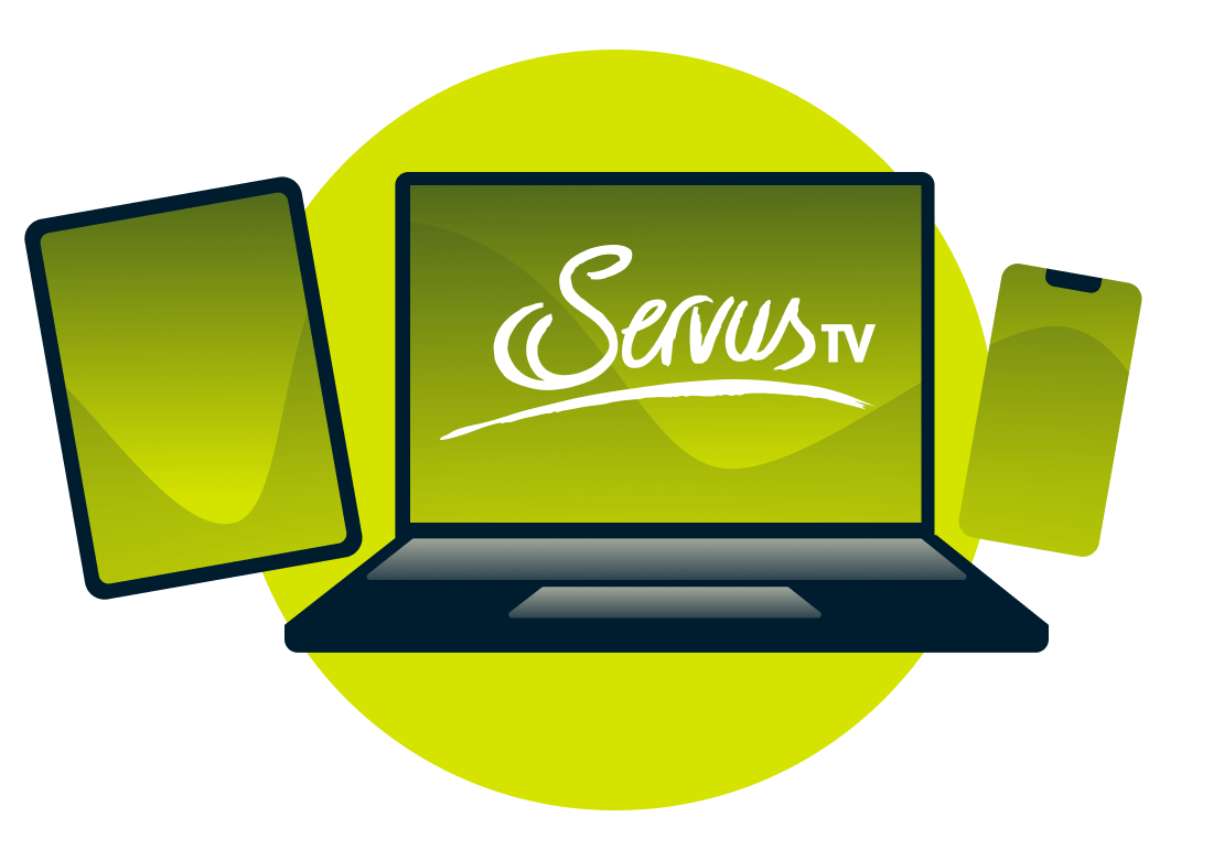 Vea ServusTV en m&uacute;ltiples dispositivos.